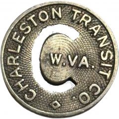 1 Fare - Charleston Transit Co. Charleston, West Virginia