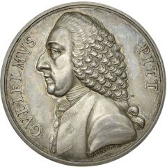 Medal - George III William Pitt, silver