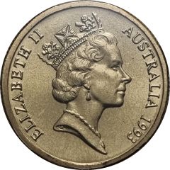 1 Dollar - Elizabeth II 3rd Portrait - Landcare Australia