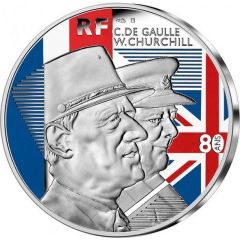 10 Euros De Gaulle - Churchill
