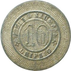 10 Pfennigs - Leipzig Wezel & Naumann