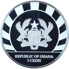 5 Cedis Lunar Skulls - Year of the Goat
