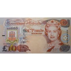 10 Pounds - Elizabeth II Grand Casemates Square