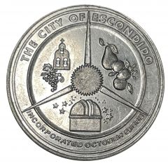 Medal - Escondido - 75th Anniversary Escondido, California
