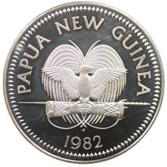 5 Kina - Elizabeth II Defense of the Kokoda Trail, Silver Proof issue