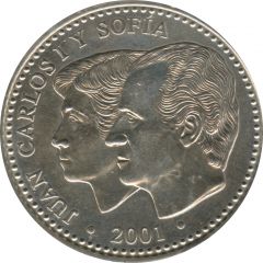 2000 Pesetas - Juan Carlos I Last issue of the peseta