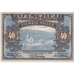 40 Heller Pressbaum