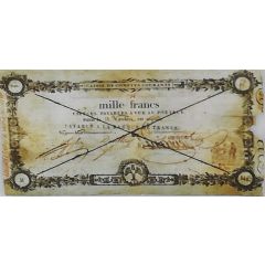1000 Francs - Caisse des comptes courants