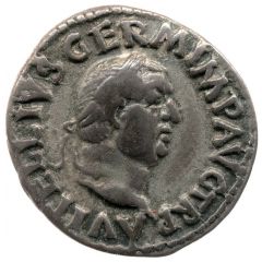 Denarius - Vitellius and Lucius Vitellius Pater L VITELLIVS COS III CENSOR