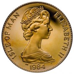 1 Crown - Elizabeth II Equestrian, Gold