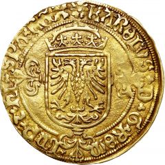 1/2 Gold Real - Charles V