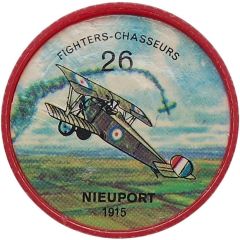 Token - Jell-O Aircraft #26, Nieuport