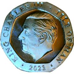 20 Pence - Charles III Mountain hare