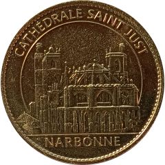 Jeton touristique - Arthus Bertrand - Narbonne - Cathédrale Saint Just - Notre Dame du Pont