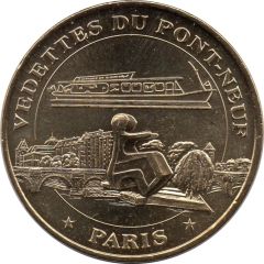 Monnaie de Paris Tourist Token - Paris Vedettes du Pont-Neuf - La proue