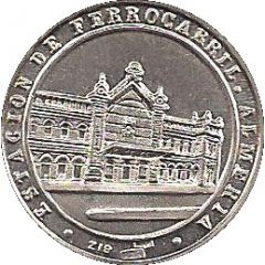 Medal -Almeria railway station