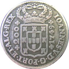 12 Vinténs - João V Lisbon mint