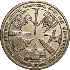 Medal - Eight Netherlands Icons Mémodaille Europe Collection