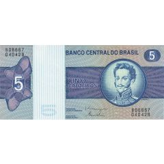 5 Cruzeiros 2nd Edition, 1st Type