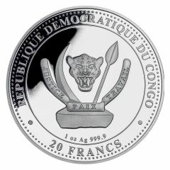 20 Francs Gigantopithecus, colorized