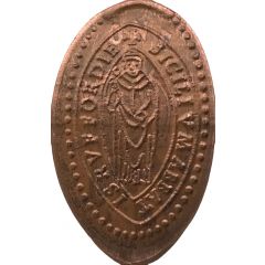 Pressed Penny - Rufford Abbey