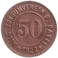 50 Rappen - General Consumers Association Basel