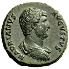 Dupondius or As - Hadrian INDVLGENTIA AVG COS III P P S C, Indulgentia