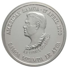 25 Dollars Governor Lutali - XXIV Olympics, denomination in letters