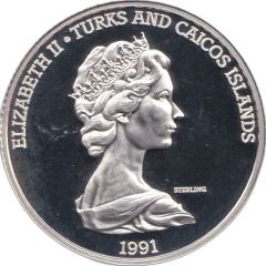 20 Crowns - Elizabeth II Columbus claims land for Spain