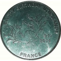 Medal - Medalart Happy Birthday Normandy