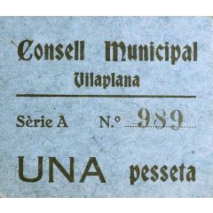 1 Peseta Vilaplana