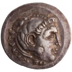 Tetradrachm In the name of Alexander III, Cyme