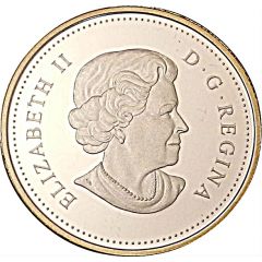 1 Dollar - Elizabeth II Canadian Arctic Expedition, gold plated