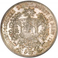 5 Francs Bern Shooting Festival