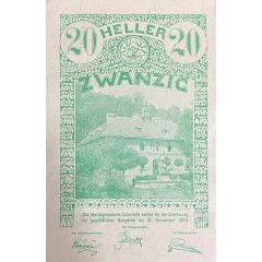 20 Heller Lilienfeld, Green isue