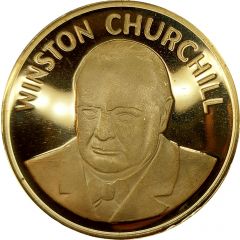Medal - Winston Churchill Cabinet War Rooms London