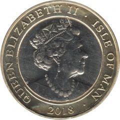 2 Pounds - Elizabeth II Mike Hailwood 40 Years
