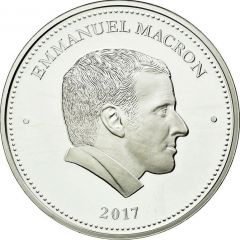 Président de la République - Emmanuel Macron argent