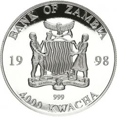 4000 Kwacha African Wildlife - Elephant