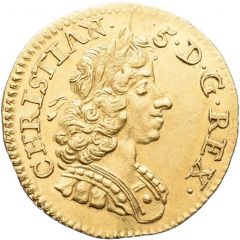1/2 Ducat - Christian V