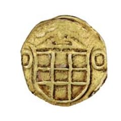 São Tomé de 2.5 Xerafins - João V Dio mint