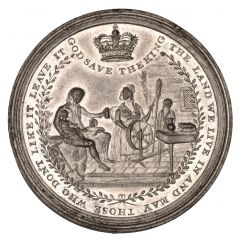 Medal - George III Monarchy and Constitution