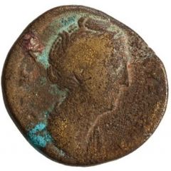 As - Faustina the Elder AETERNITAS S C, Juno
