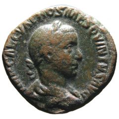 Sestertius - Hostilian VOTIS DECENNALIBVS S C