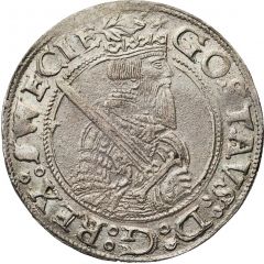 1/2 Mark - Gustav Vasa Bust type IV