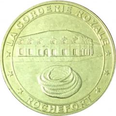 Jeton touristique - Médailles et Patrimoine - Rochefort - La Corderie Royale