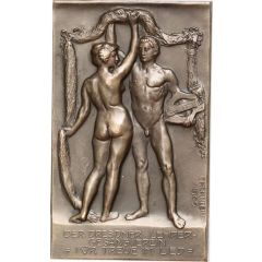 Plaquette of loyalty of the Dresden Teachers-Singing Club