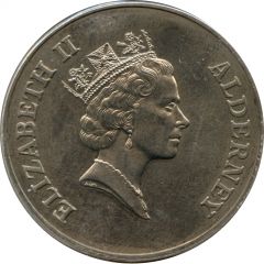 2 Pounds - Elizabeth II Golden Wedding