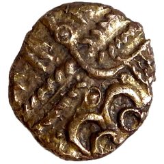 Gold 1/4 Stater Burgan 11 / Hampshire Long-Spike