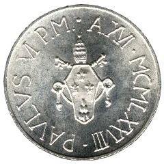 500 Lire - Pavlvs VI